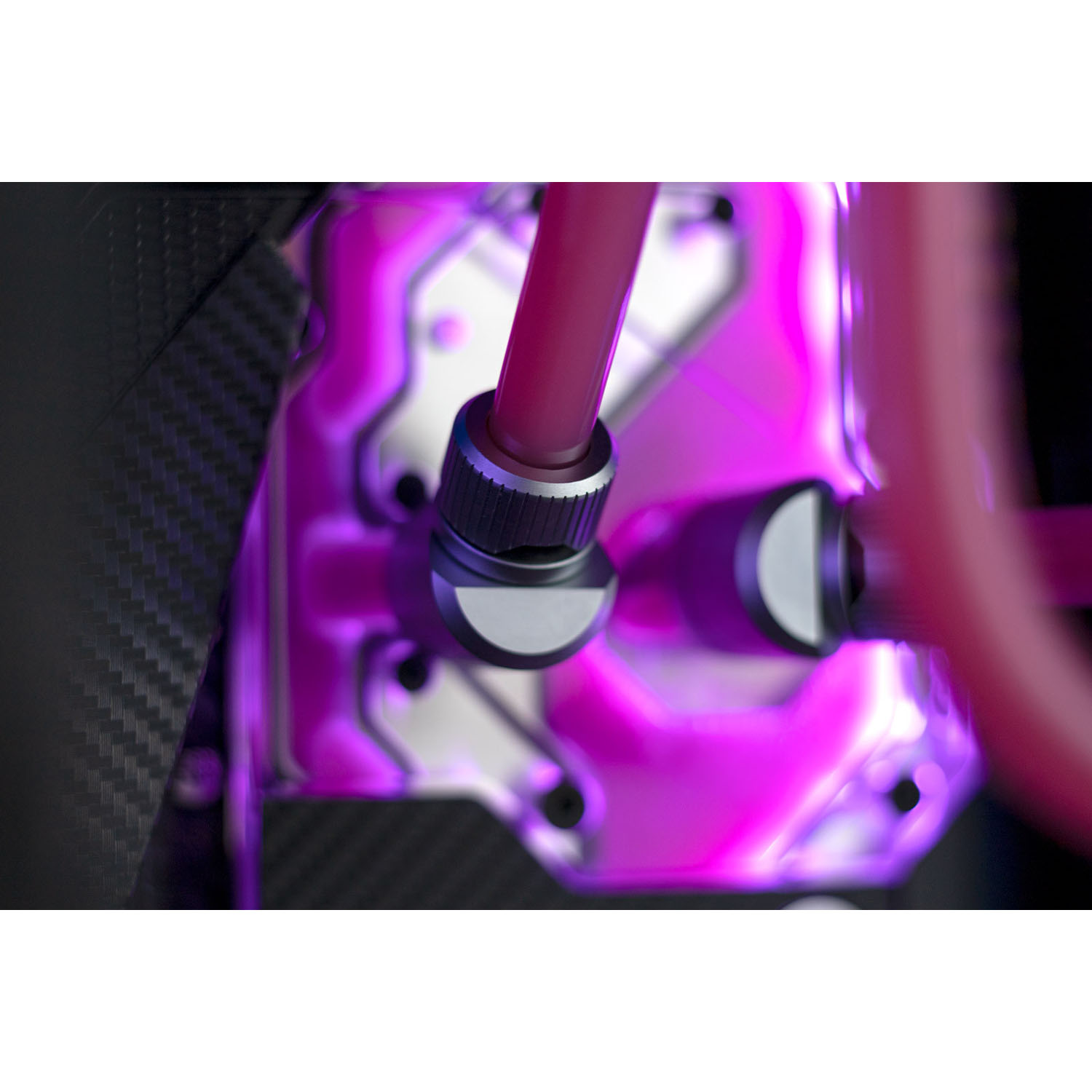 EK Water Blocks EK-Quantum Torque Push-In Adapter M 14 - Satin Titanium