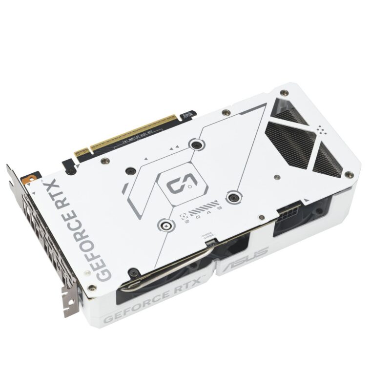 09_ASUS DUAL GeForce RTX 5060 Ti White edition graphics card, rear angled view.jpg