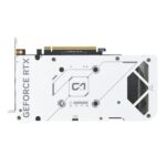 10_ASUS DUAL GeForce RTX 5060 Ti White edition graphics card, rear view.jpg