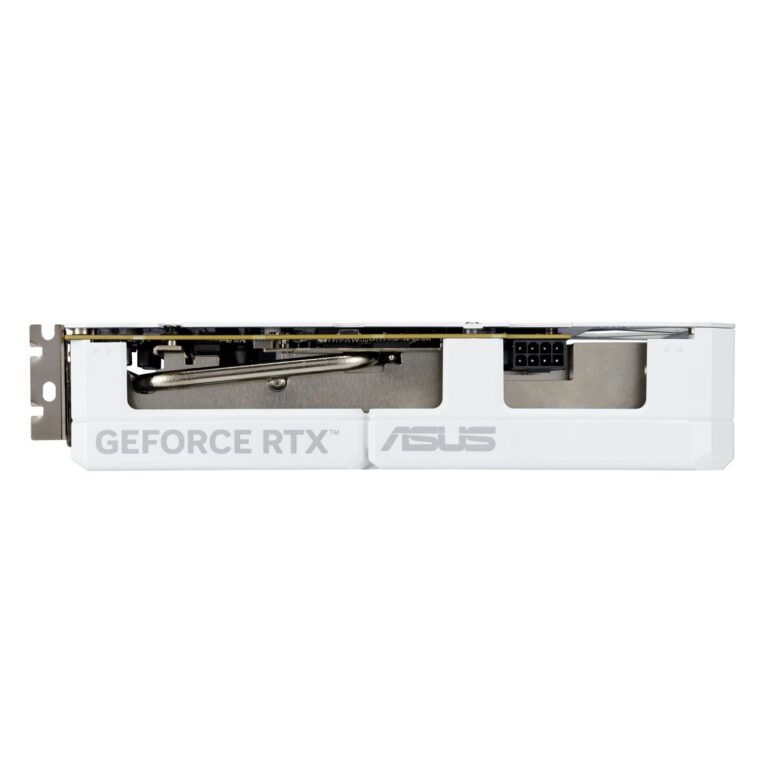 12_ASUS DUAL GeForce RTX 5060 Ti White edition graphics card, top view.jpg